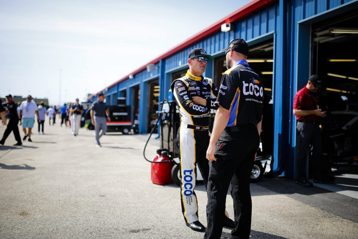 CLINT BOWYER – 2019 Chicagoland Race Report
