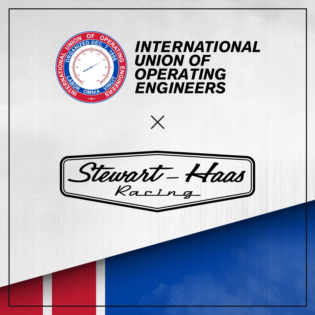International Union of Operating Engineers Partners with Stewart-Haas ...