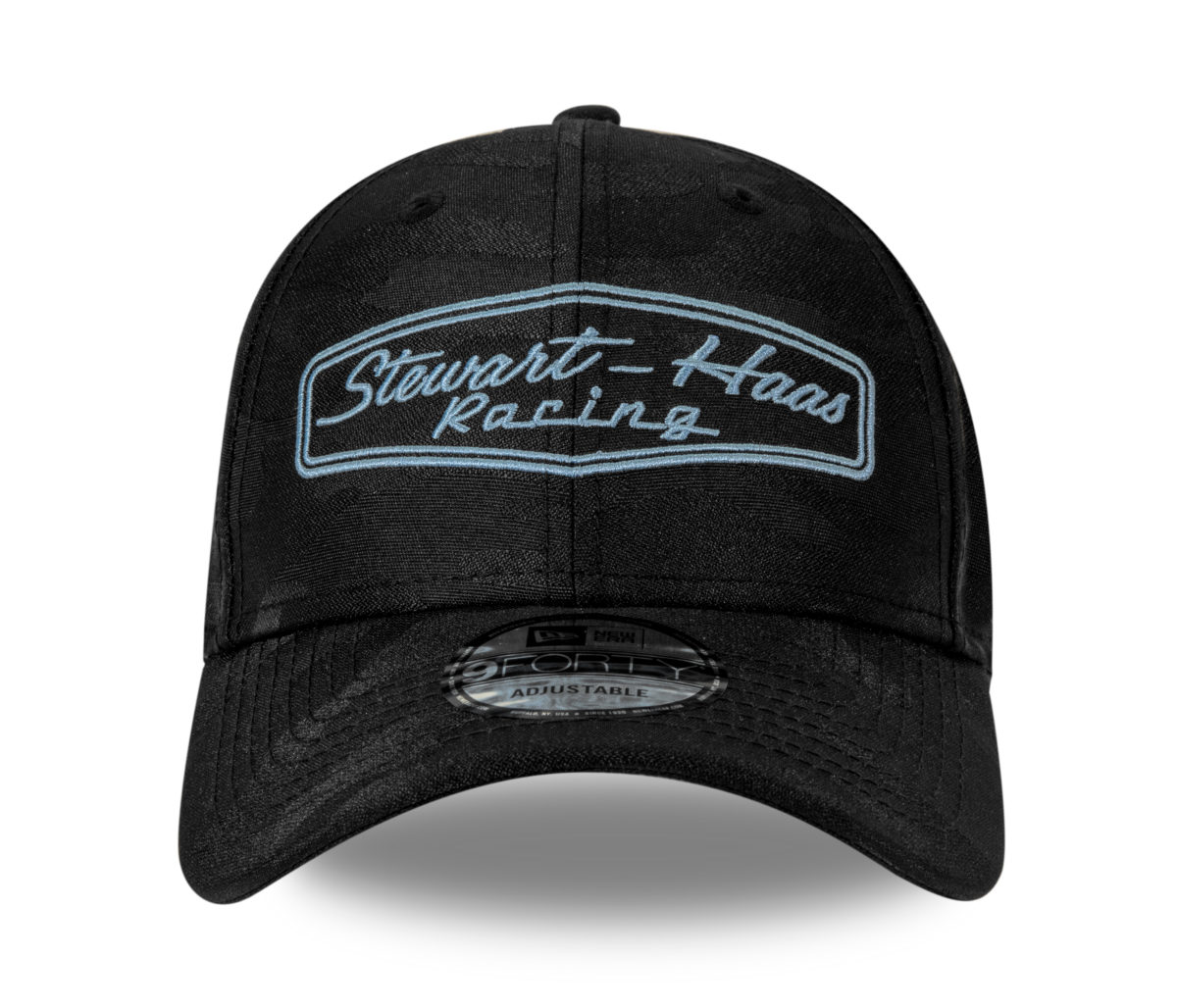 SHR New Era Black Tonal Camo Hat
