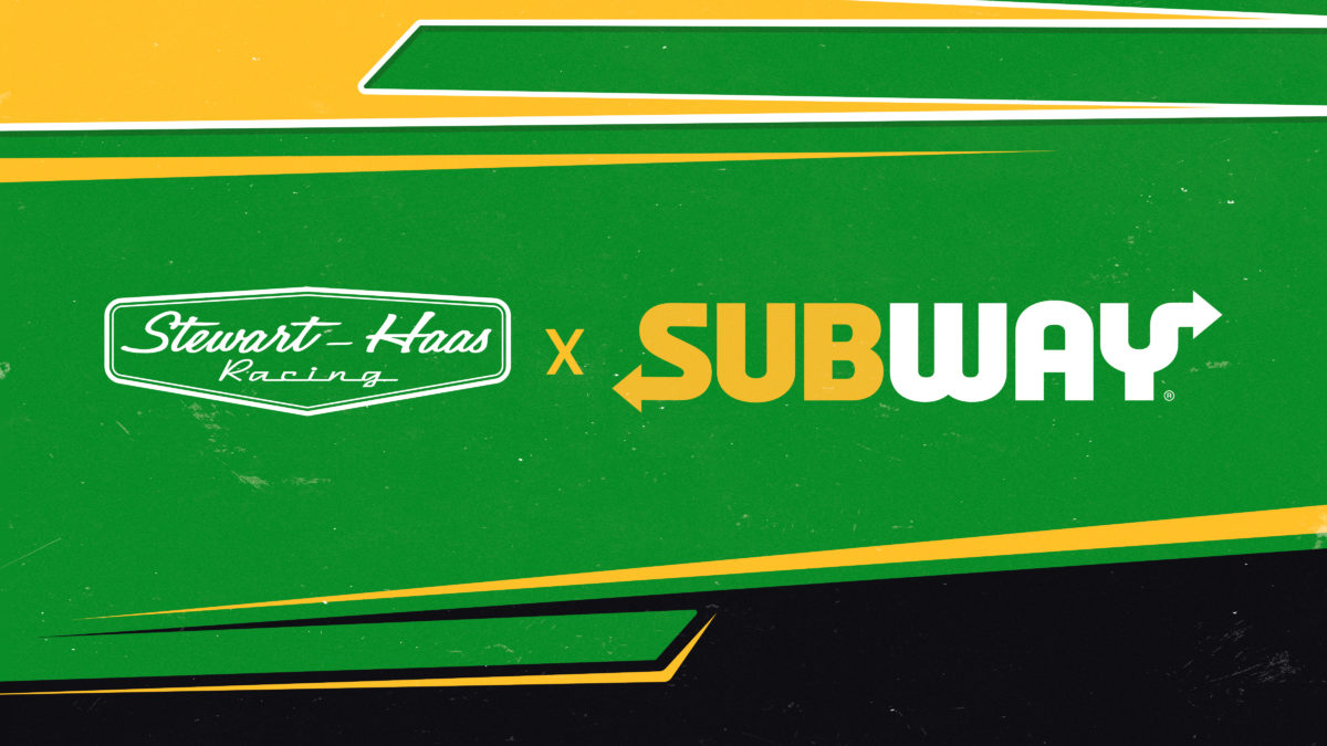 Subway Partners With Stewart-Haas Racing