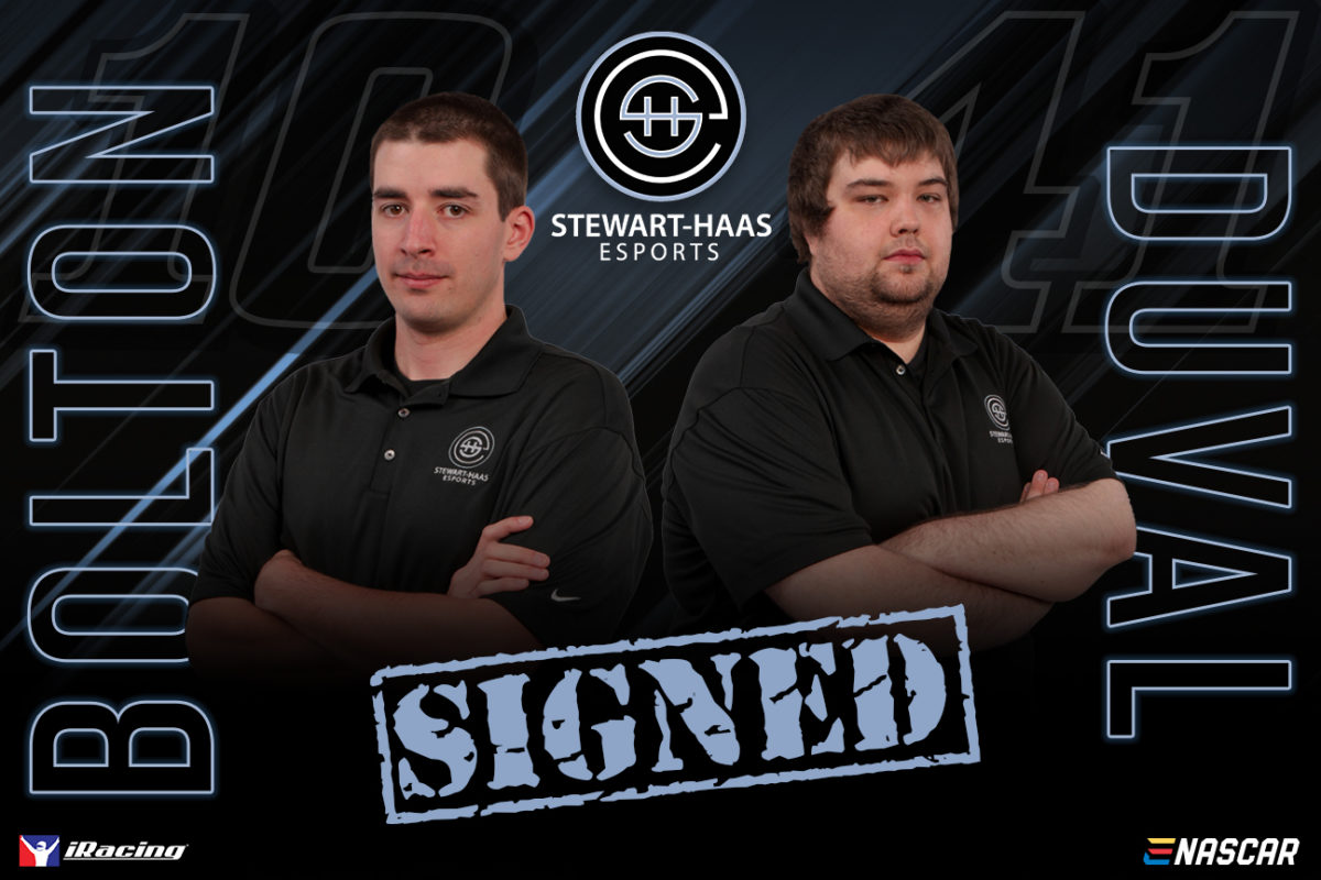Stewart-Haas eSports Selects Drivers for 2020 eNASCAR iRacing World Championship Series